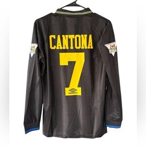 Umbro Black and Yellow Men's Jersey